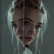 дівчина і дзеркало