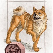 малюнок собаки