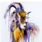 малюнок кози