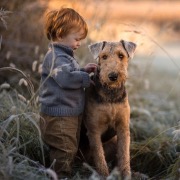 Хлопчик з собакою