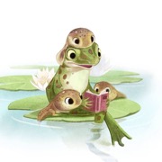 малюнок жаби